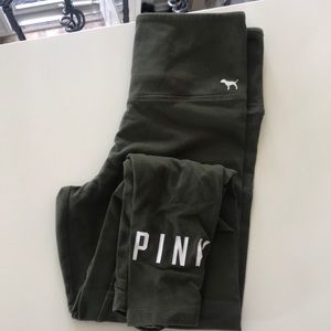 FINAL PRICE! Army green pink leggings